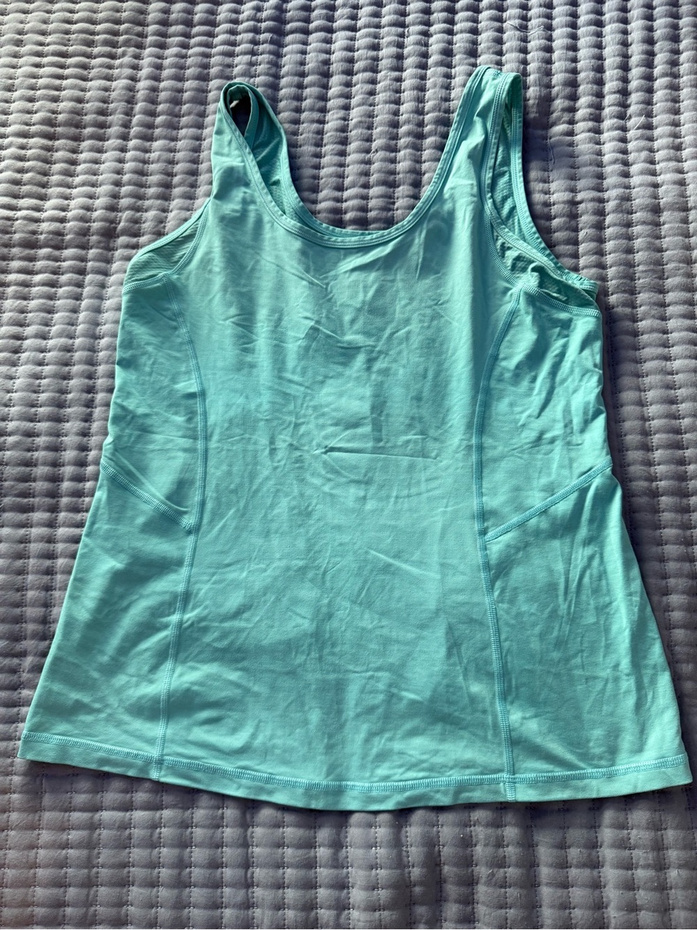 Vintage Lululemon Turquoise Tank Top - Early 2000’s Thick Original Luon size 12